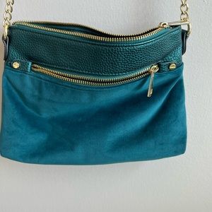 TWO PURSES - green and black // target purses with gold chains ✨💕